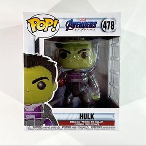 Marvel Avengers Endgame HULK #478 with Gauntlet (6 Inch) Funko Pop!